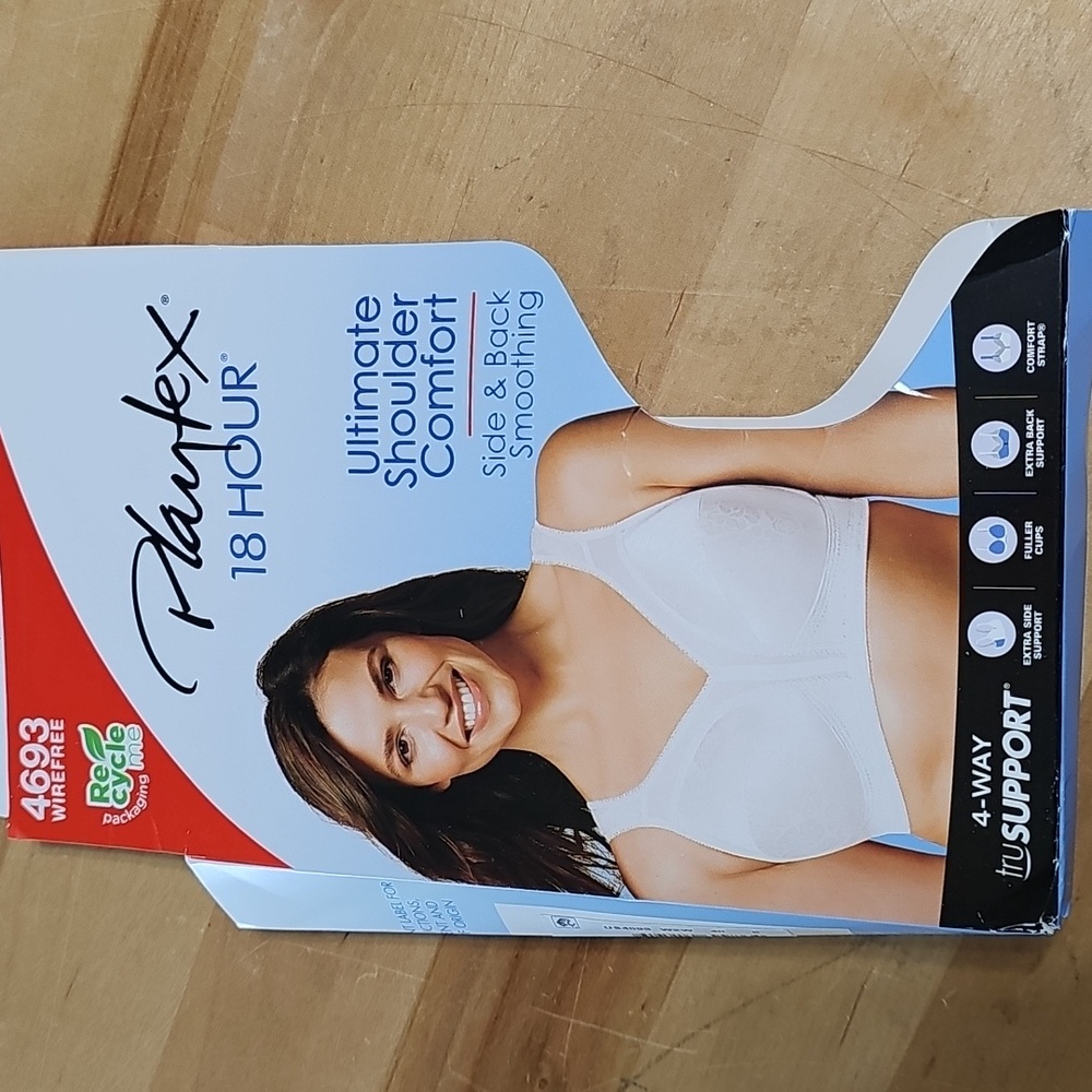 Playtex 18 Hour Lace Full Coverage Comfort Bra Cafe Au Lait